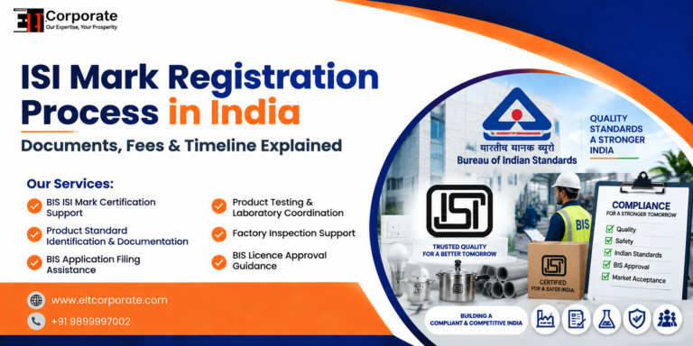 ISI Mark Registration Process in India: Documents, Fees & Timeline (Complete Guide 2026