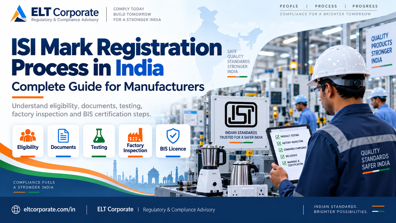 ISI Mark Registration Process in India